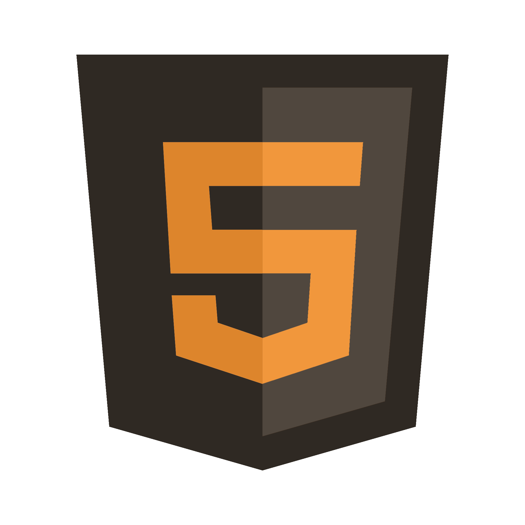 HTML5 icon in site color scheme